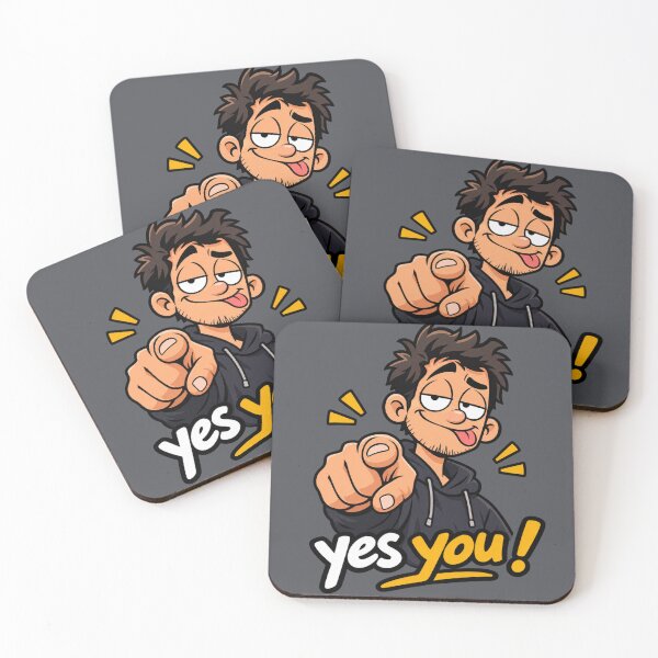 Item preview,  Yes You! Funny Pointing Cartoon – Sarcastic Humor designed and sold by PalettePop..