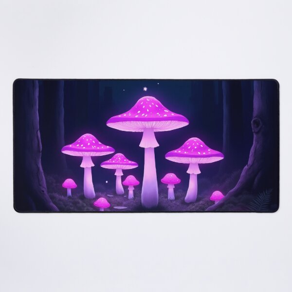 Item preview, Fairy Ring in Dark Enchanted Forest – Fantasy Moon Purple RBA-2026-0103-A designed and sold by IdeaSmith.
