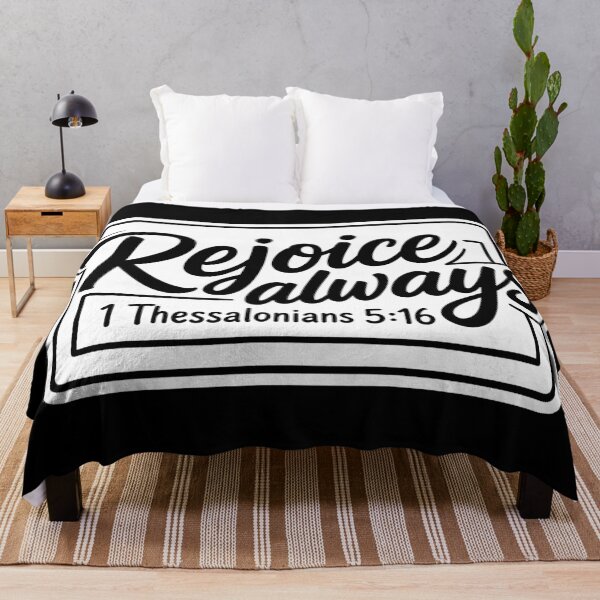 Item preview, 1 Thessalonians 5:16 Rejoice Always designed and sold by plushism.