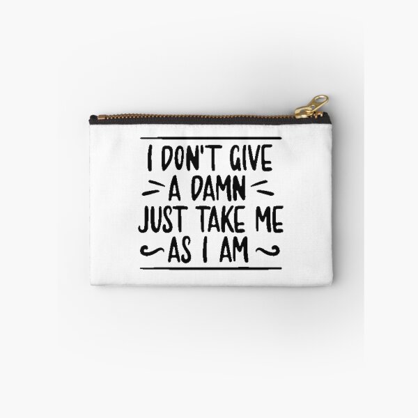 Item preview, I Don't Give A Damn Bold Statement Graphic Design designed and sold by PrinceEve.