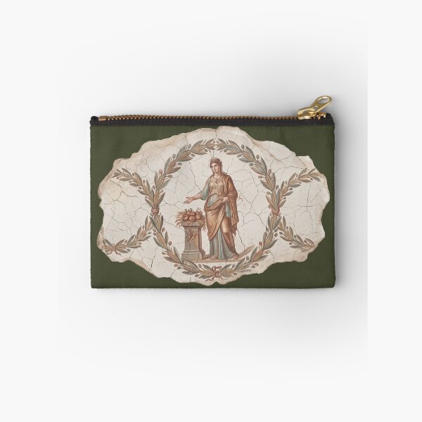 Item preview, Ceres' Offering: Goddess of Harvest - Ancient Fresco Fragment  designed and sold by codex antique.