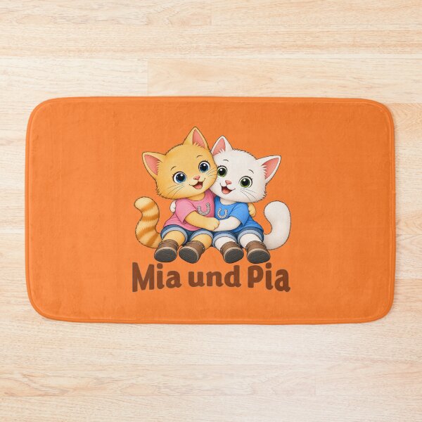 Item preview, FRIENDS FOREVER - From the book series "Mia and Pia - Coloring fun meets cat knowledge - Adventures to color, learn and marvel at". designed and sold by WasserSonneWind.