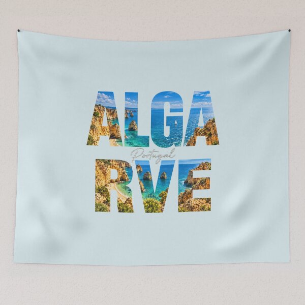Item preview, Diseño tipográfico para viajes costeros en el Algarve, Portugal designed and sold by MetaModel Editions.