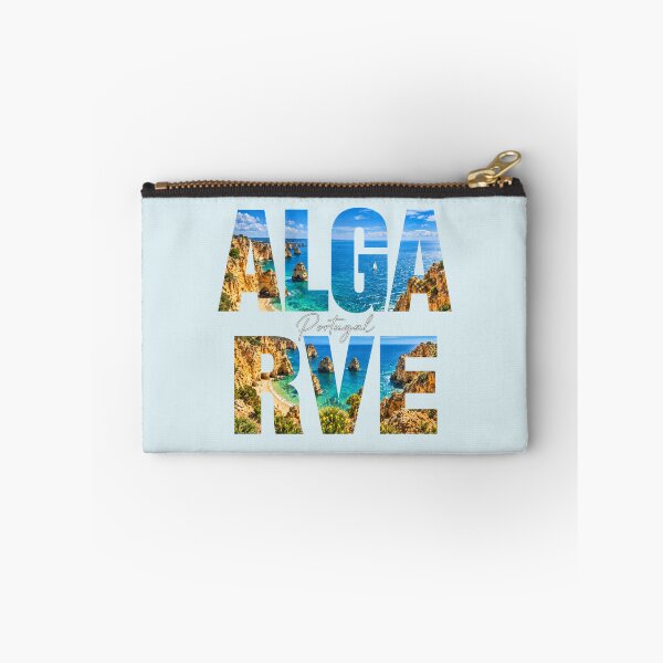 Artikelvorschau, Algarve Portugal Küstenreise Typografie-Design entworfen und verkauft von MetaModel Editions.