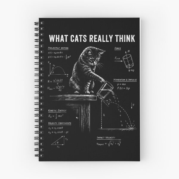 Item preview, What Cats Really Think Cat Physics Humor designed and sold by NoeValdric.