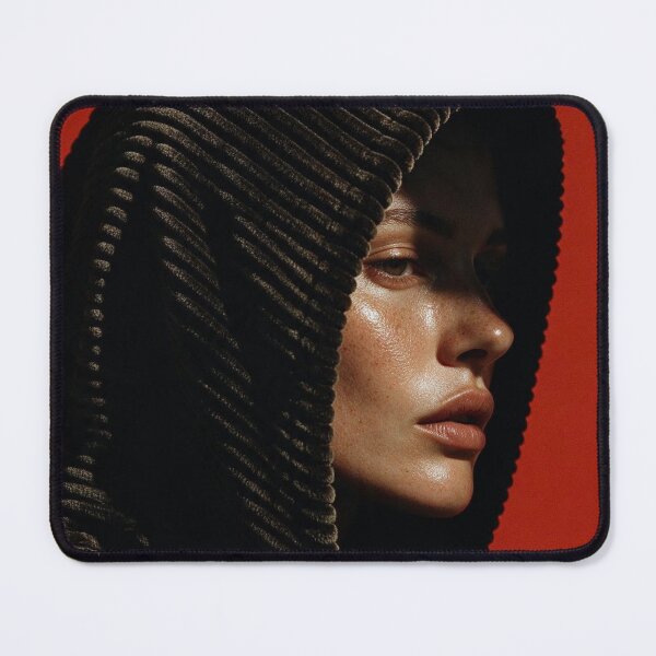 Item preview, Woman in Ribbed Hooded Shroud designed and sold by Pulsedesigner.