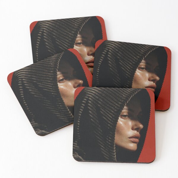 Item preview, Woman in Ribbed Hooded Shroud designed and sold by Pulsedesigner.