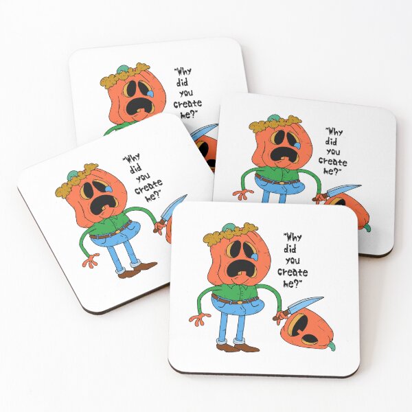Item preview, Existential Pumpkin Crisis | "Why did you create me?" designed and sold by DaliMustache.
