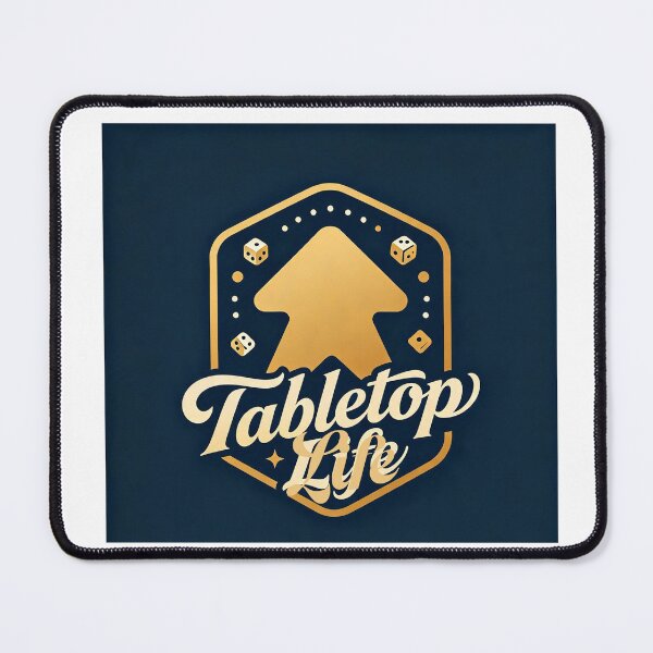 Item preview, Tabletop Life - Gamer Dice Crest designed and sold by shopD20.