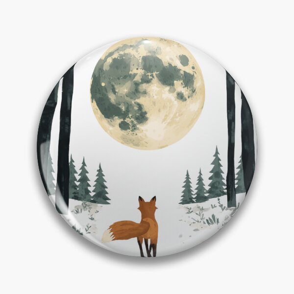 Item preview, The Fox Who Followed the Moon designed and sold by catcurio.