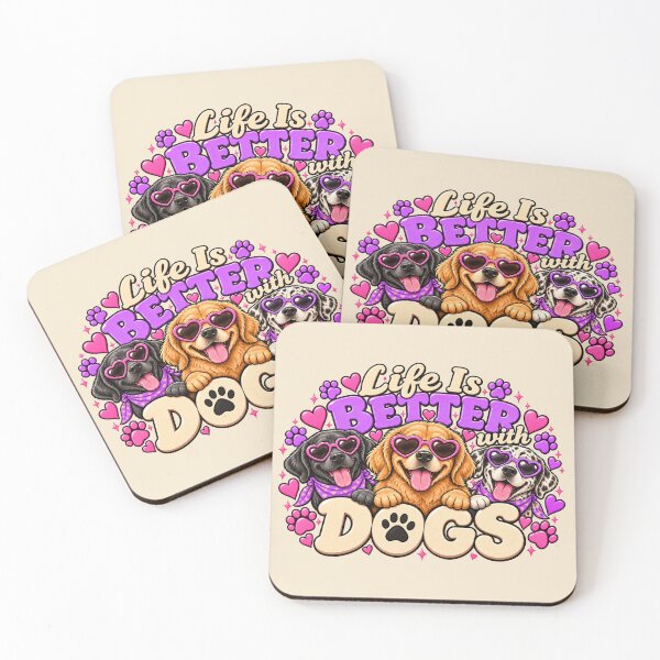 Item preview, Life Is Better with Dogs designed and sold by NViora.