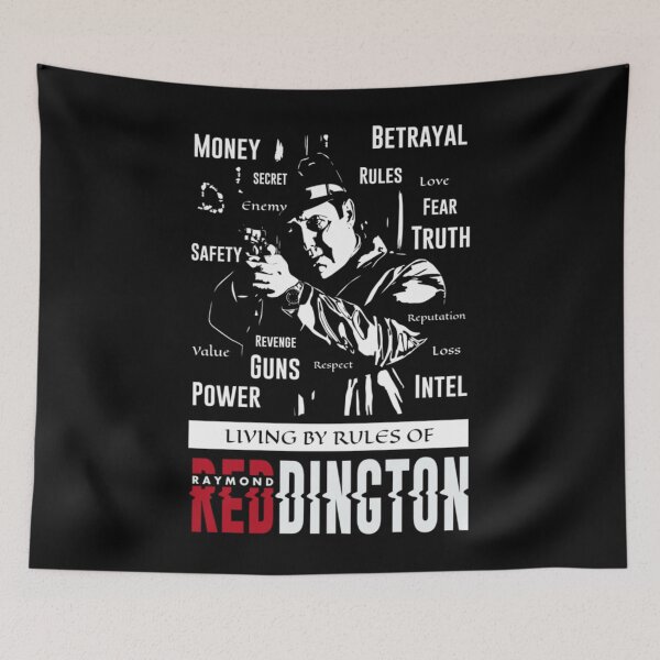 Item preview, The Blacklist 'Living By Rules Of Raymond Reddington designed and sold by tensgadbogusta.