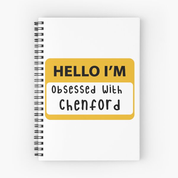 Artikelvorschau, Kopie des Namensschildaufklebers „Hallo, ich bin besessen von Chenford“ | The Rookie entworfen und verkauft von gottaloveseries.