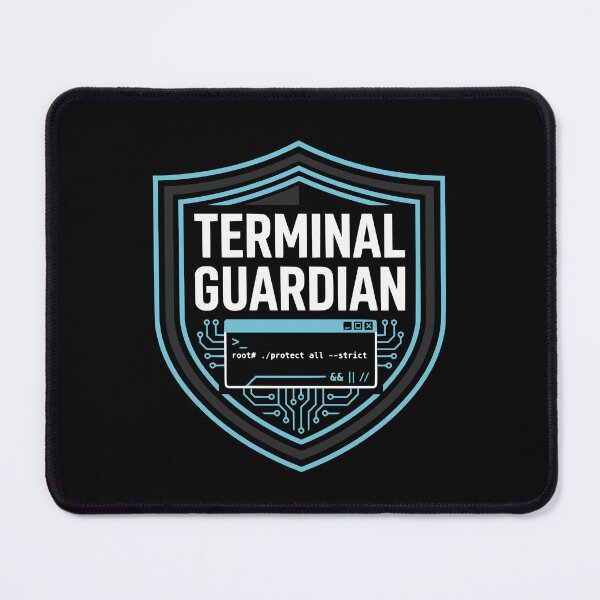 Item preview, Terminal Guardian Funny Cybersecurity Coder Gift designed and sold by Ixnor.