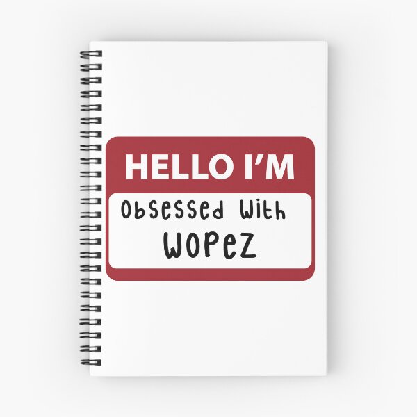 Artikelvorschau, Kopie des Namensschildaufklebers „Hallo, ich bin besessen von Wopez“ | The Rookie entworfen und verkauft von gottaloveseries.