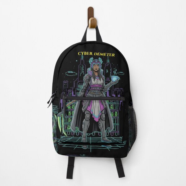 Artikelvorschau, Cyber Demeter: Kaffee & Plasma-Sense – Lustige Cyberpunk-Kunst entworfen und verkauft von codex antique.