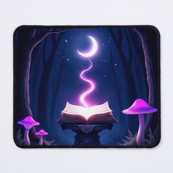 Item preview, Spellbook in Enchanted Forest – Witchy Magic Purple RBA-2026-0101-B designed and sold by IdeaSmith.