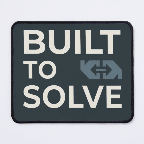 Item preview, Built To Solve Minimalist Engineering Design designed and sold by Amr Darwish Graphic designer.