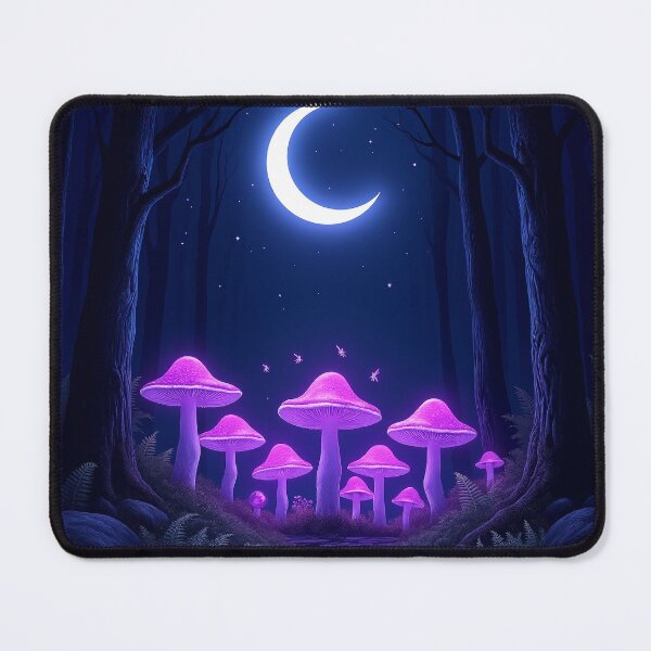 Item preview, Fairy Ring in Enchanted Forest – Witchy Magic Purple RBA-2026-0103-B designed and sold by IdeaSmith.