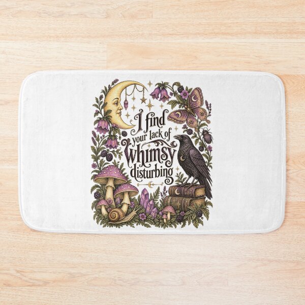 Item preview, Lack of Whimsy Gothic Crow and Moon designed and sold by NoeValdric.
