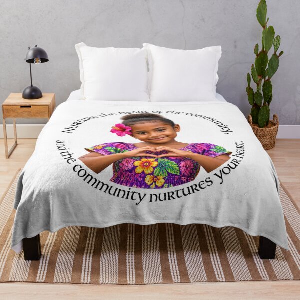Item preview, Fiji Unity Proverb - Nurture the heart of the community | Pacific Art designed and sold by ShakaLife.org.