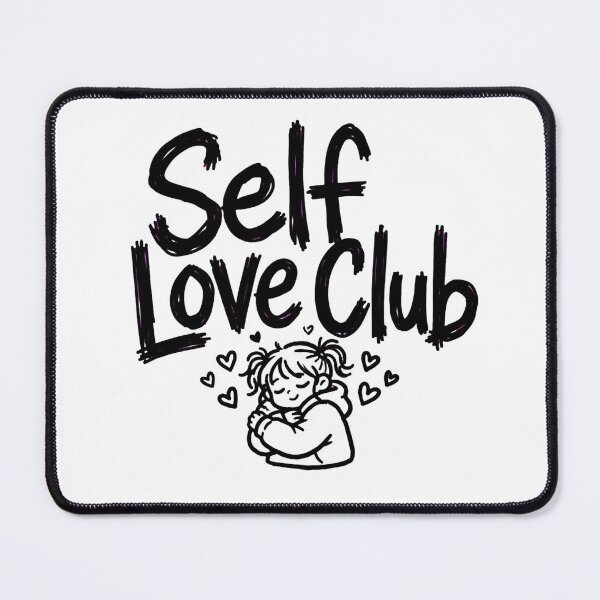 Item preview, Self Love Club Funny Self Love Aesthetic Soft Girl designed and sold by GenZPopStudio.