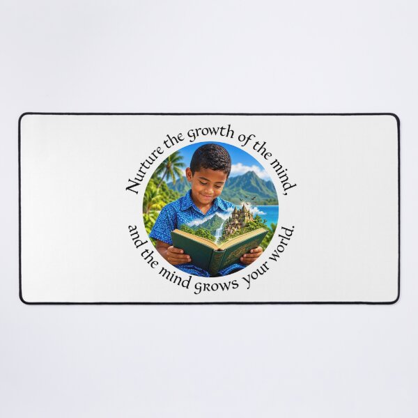 Item preview, Polynesian Education Proverb - Nurture the growth of the mind | Pacific Art designed and sold by ShakaLife.org.