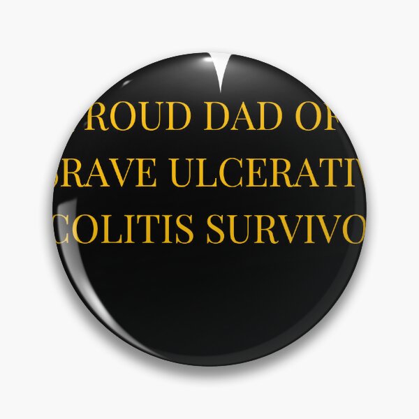 Item preview, Proud Dad of a Brave Ulcerative Colitis Survivor designed and sold by TheIconSmith.