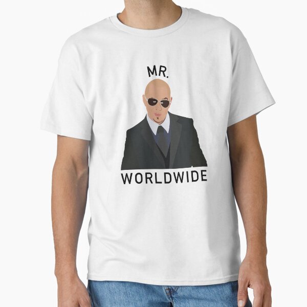 Vista previa del artículo con la obra «Pitbull Mr Worldwide», diseñado y vendido por savagedesigns.