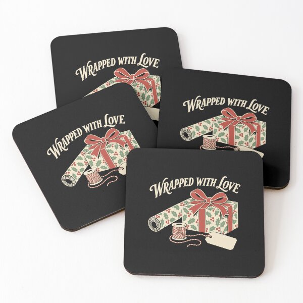 Item preview, Cozy Christmas Gift Wrapping Wrapped With Love designed and sold by AMICO77.