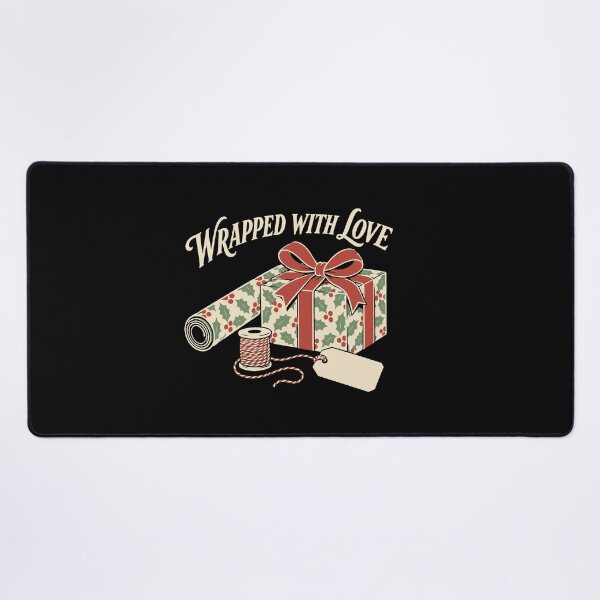 Item preview, Cozy Christmas Gift Wrapping Wrapped With Love designed and sold by AMICO77.