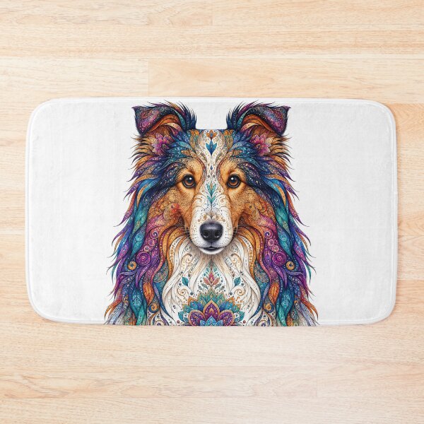 Item preview, Intricate Shetland Sheepdog designed and sold by PaintedbyCarol.