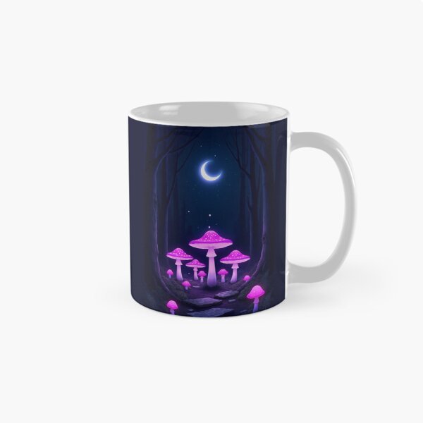 Item preview, Fairy Ring in Dark Enchanted Forest – Fantasy Moon Purple RBA-2026-0103-A designed and sold by IdeaSmith.