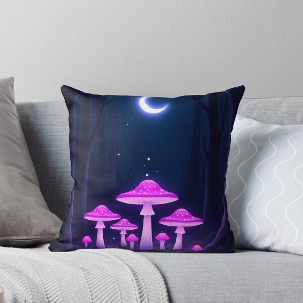 Item preview, Fairy Ring in Dark Enchanted Forest – Fantasy Moon Purple RBA-2026-0103-A designed and sold by IdeaSmith.