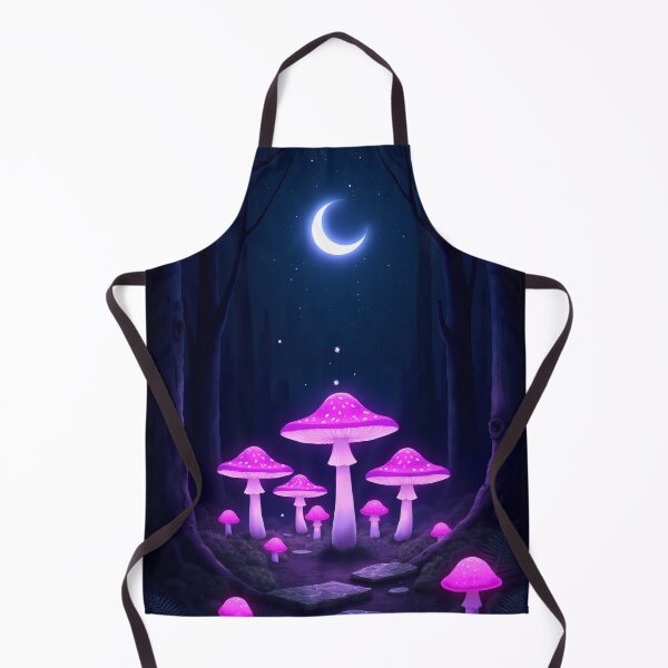 Item preview, Fairy Ring in Dark Enchanted Forest – Fantasy Moon Purple RBA-2026-0103-A designed and sold by IdeaSmith.