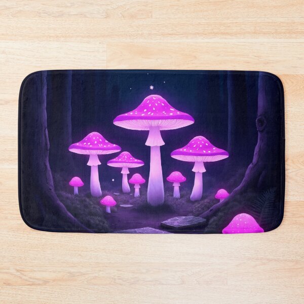 Item preview, Fairy Ring in Dark Enchanted Forest – Fantasy Moon Purple RBA-2026-0103-A designed and sold by IdeaSmith.