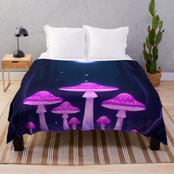 Item preview, Fairy Ring in Dark Enchanted Forest – Fantasy Moon Purple RBA-2026-0103-A designed and sold by IdeaSmith.