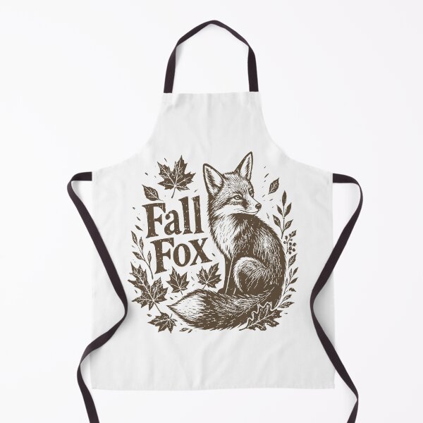 Item preview, Fall Fox with Autumn Leaves Vintage Woodland designed and sold by NoeValdric.