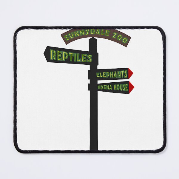 Item preview, Sunnydale Zoo Signpost Inspired by Vampire Slayer TV Show Art Design designed and sold by bboykayri.