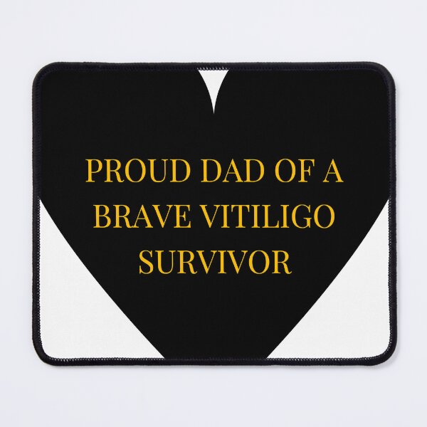 Item preview, Proud Dad of a Brave Vitiligo Survivor designed and sold by TheIconSmith.