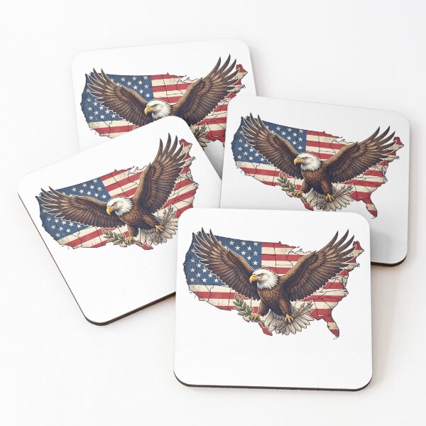 Item preview, Usa, eagel, bless america designed and sold by Hephaestus's Forge.