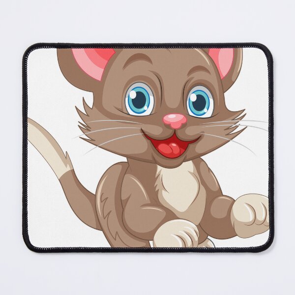 Item preview, Sweet Brown Kitten Cartoon designed and sold by HackerLooks.