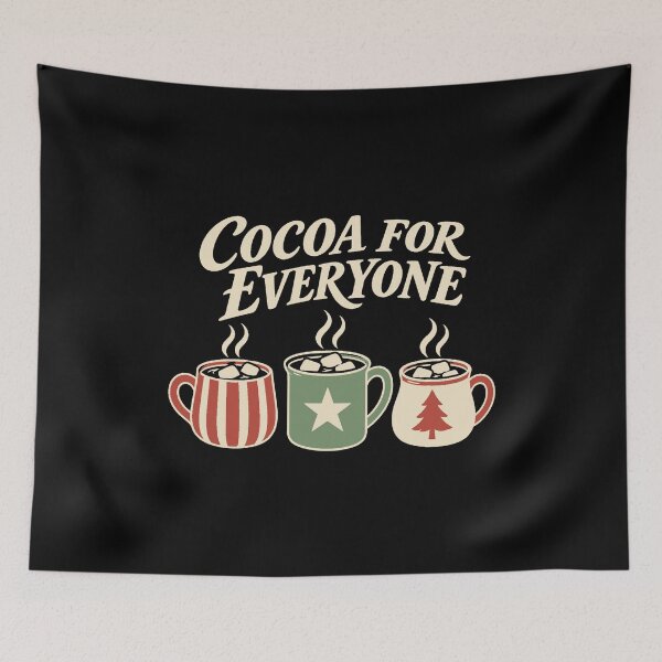 Item preview, Cozy Christmas Cocoa for Everyone Festive Mugs designed and sold by AMICO77.