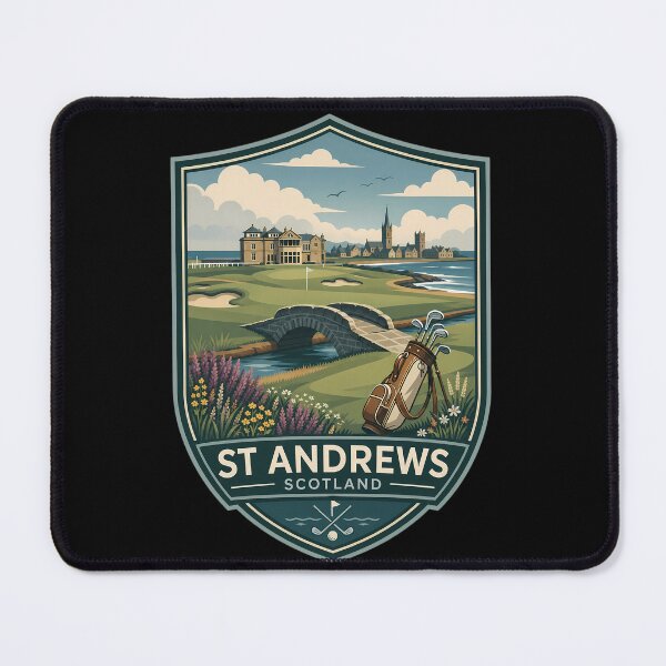 Item preview, St Andrews Scotland Historic Golf Course  designed and sold by CosmicTerra.