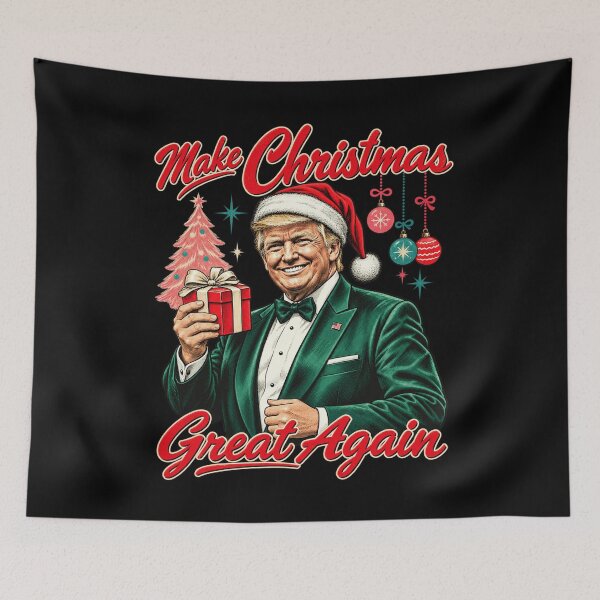 Item preview, Make Christmas Great Again President Donald Trump Christmas Design designed and sold by ParkerDuerson.