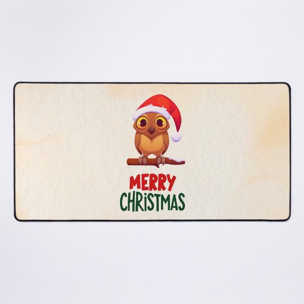Item preview, Cute Merry Christmas Owl Holiday Art designed and sold by stormk10.