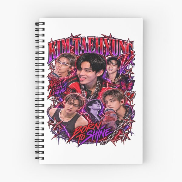 Item preview, Kim Taehyung , Red Purple Rockstar Aesthetic designed and sold by pixelartshop4r.