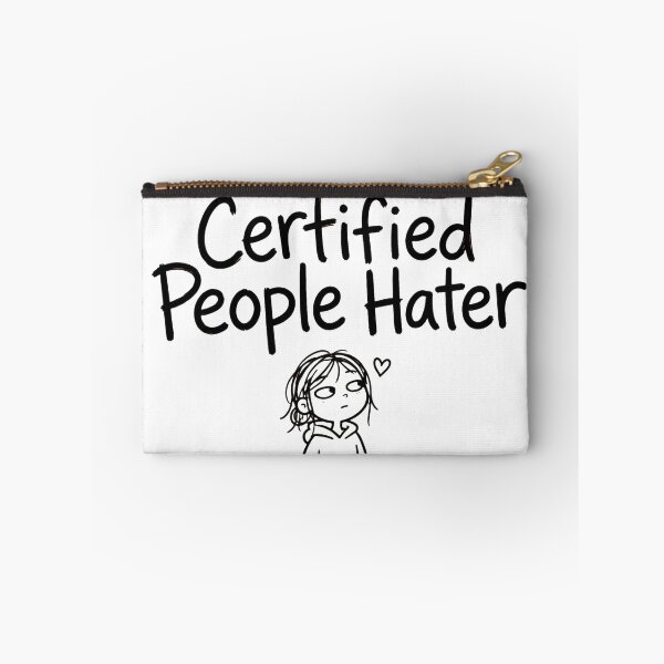 Aperçu de l'œuvre Détesteur de personnes certifié, introverti drôle et asocial créée et vendue par TRIION.