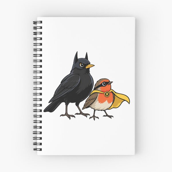 Item preview, Blackbird & Robin - Garden Superheroes designed and sold by Grove of Things.