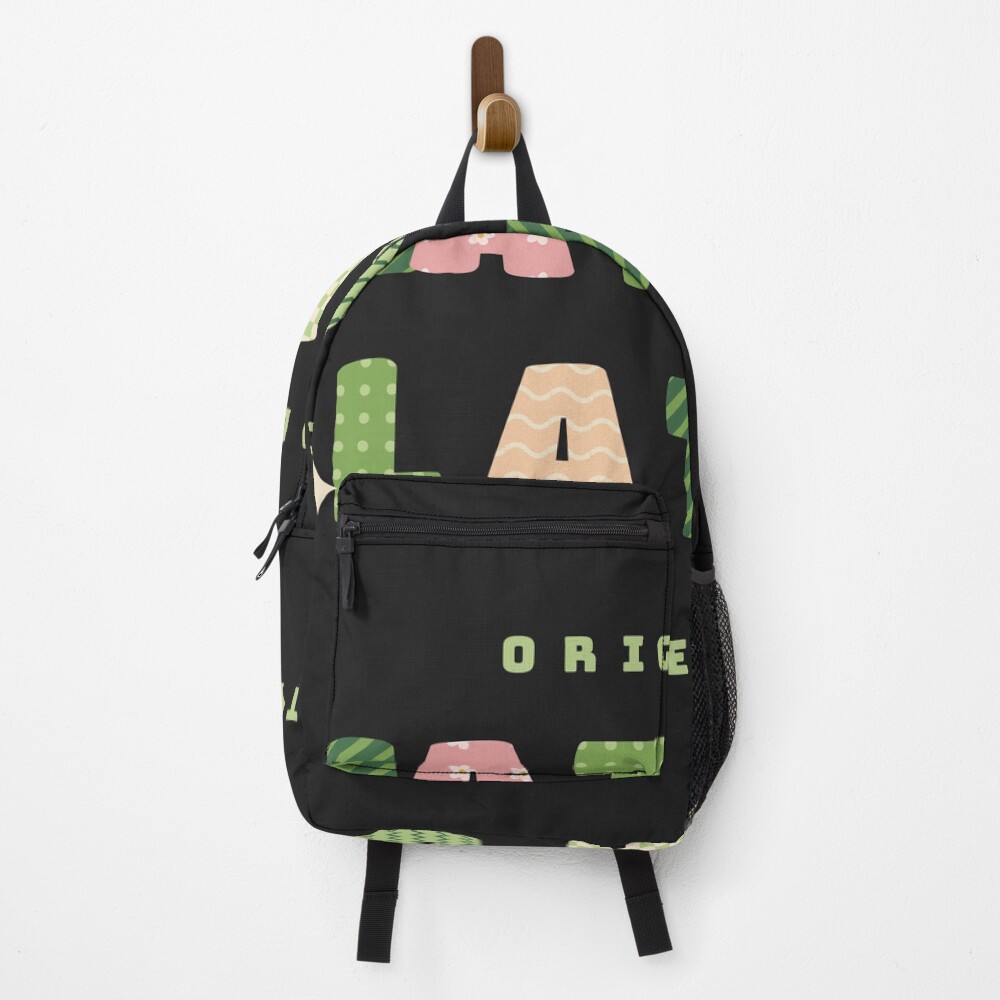 Vista previa del artículo con la obra «Mochila», diseñado y vendido por somebasic.